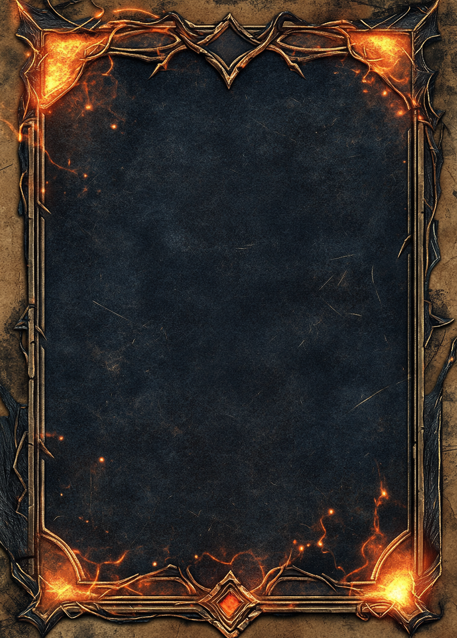 Fantasy Card Border Frame