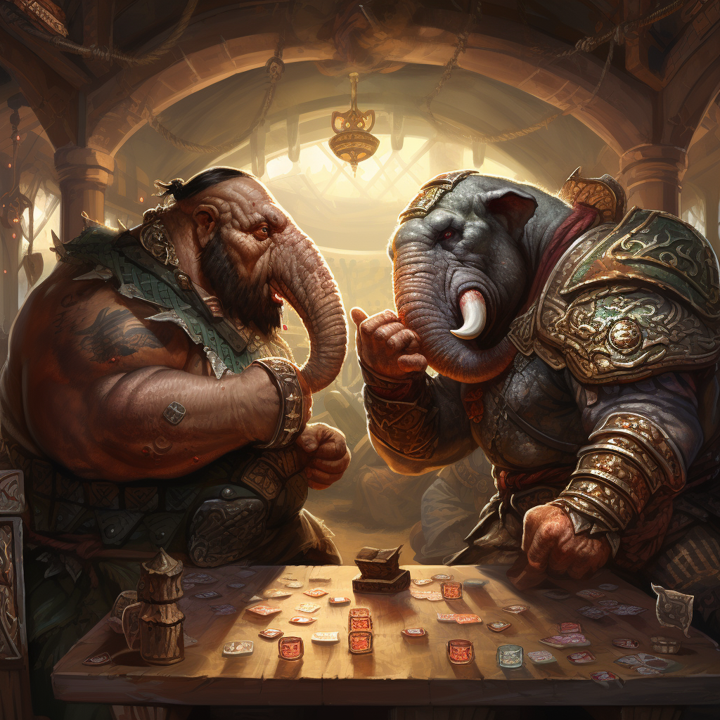 Fantasy Portrait Handwrestling Contest