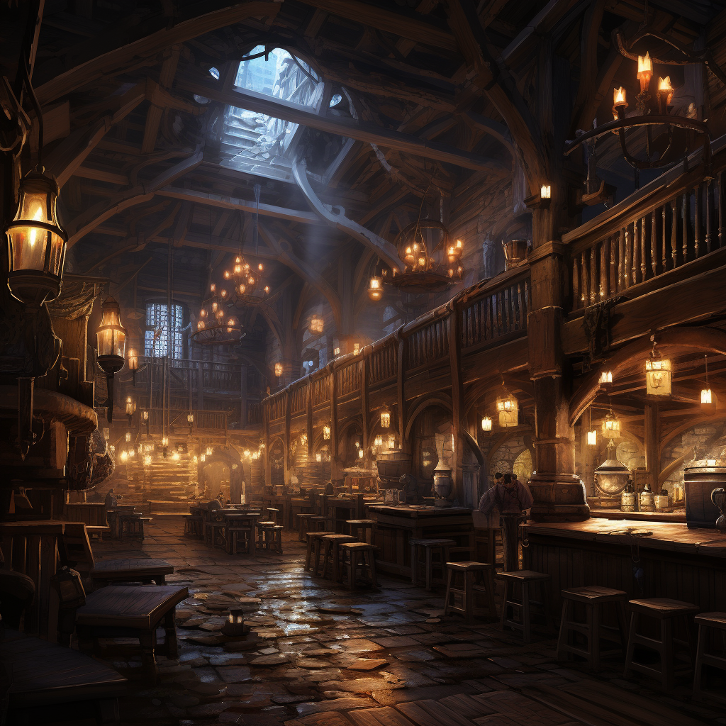 Fantasy World Tavern Image