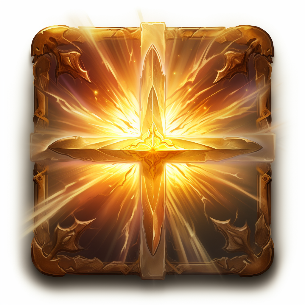 Icon of Holy Light in Fantasy Game