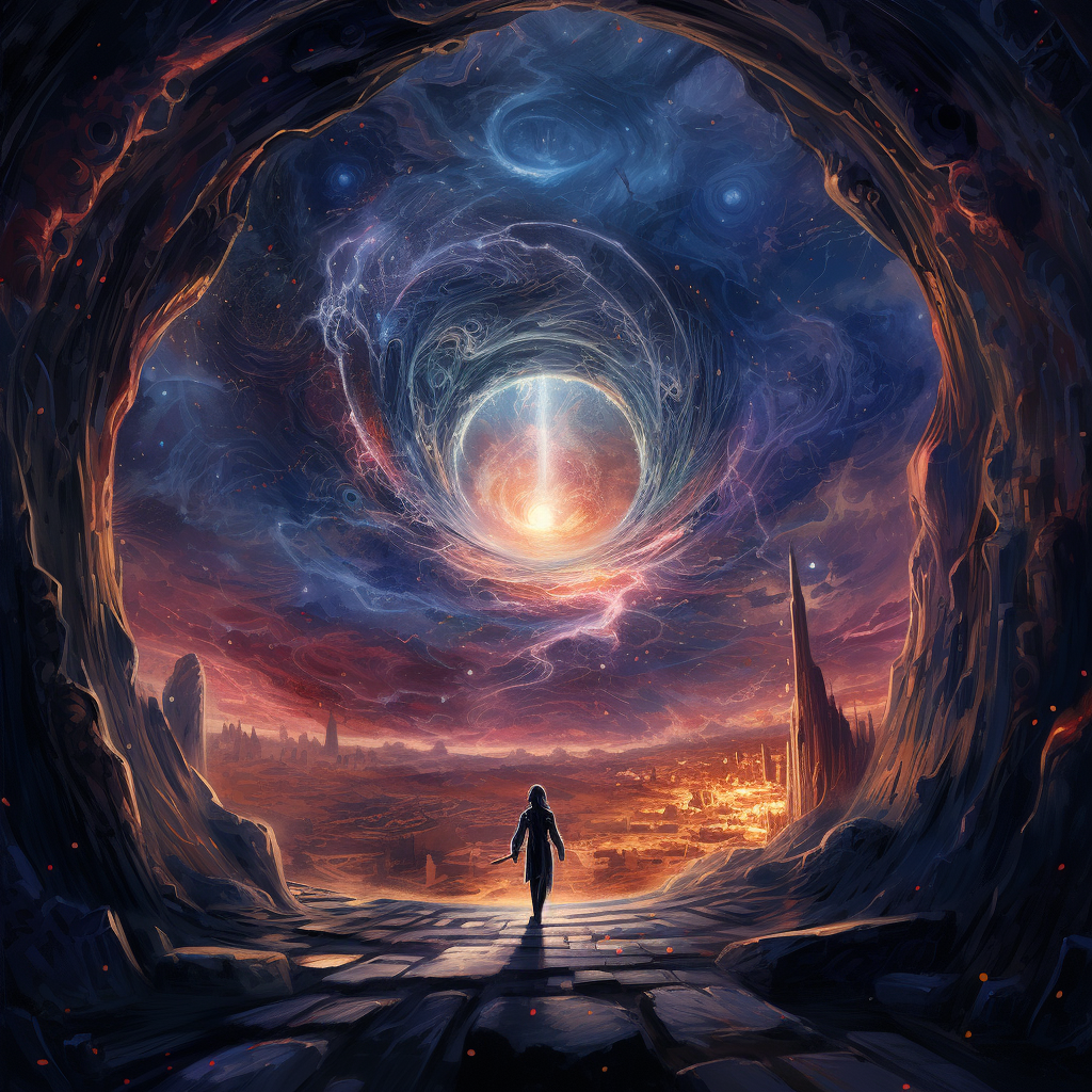 Mesmerizing journey through the portal