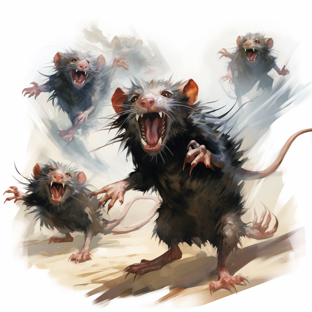 Swarm of rabid giant rats