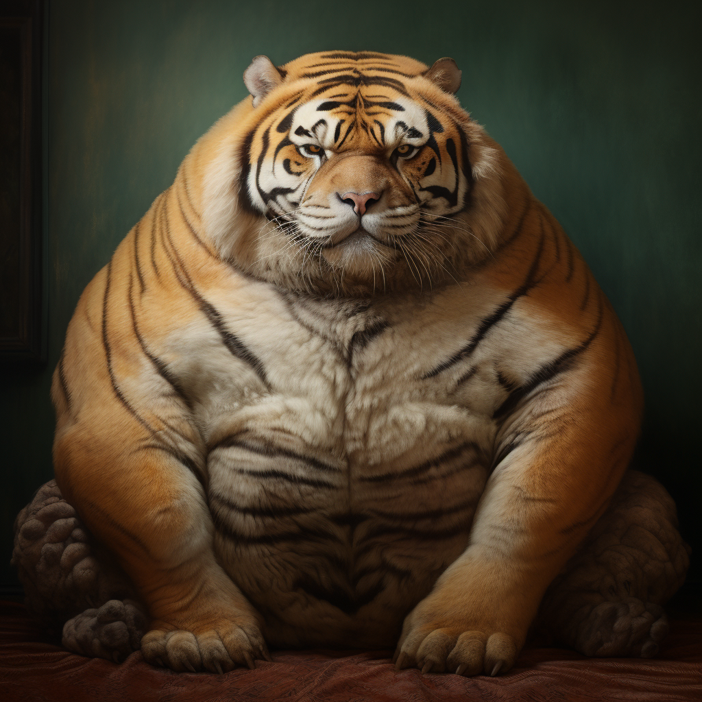 Fat Furry Half Human Tiger