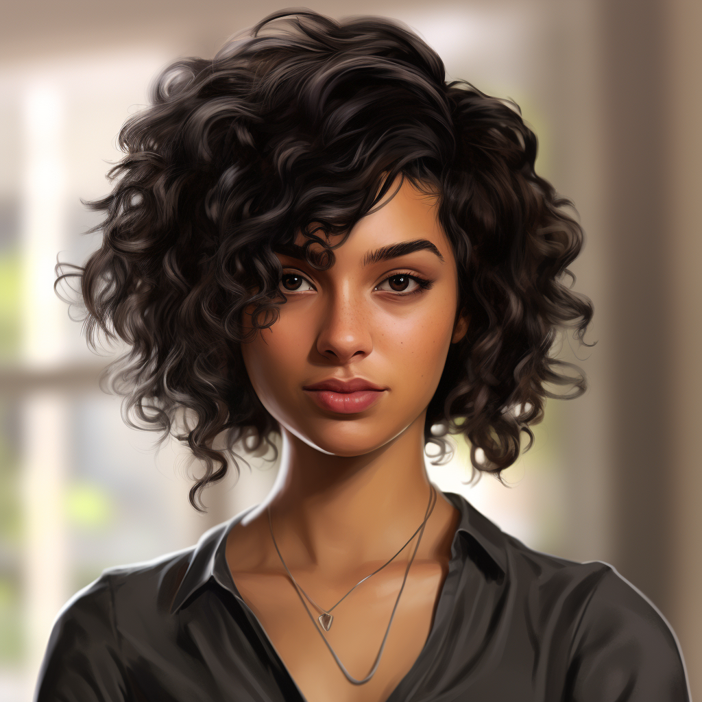 Photorealistic female avatar for interviews