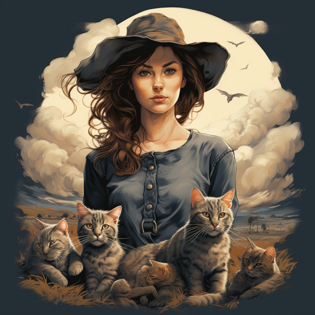 Stylish Female Cat Herder - Anato Finnstark