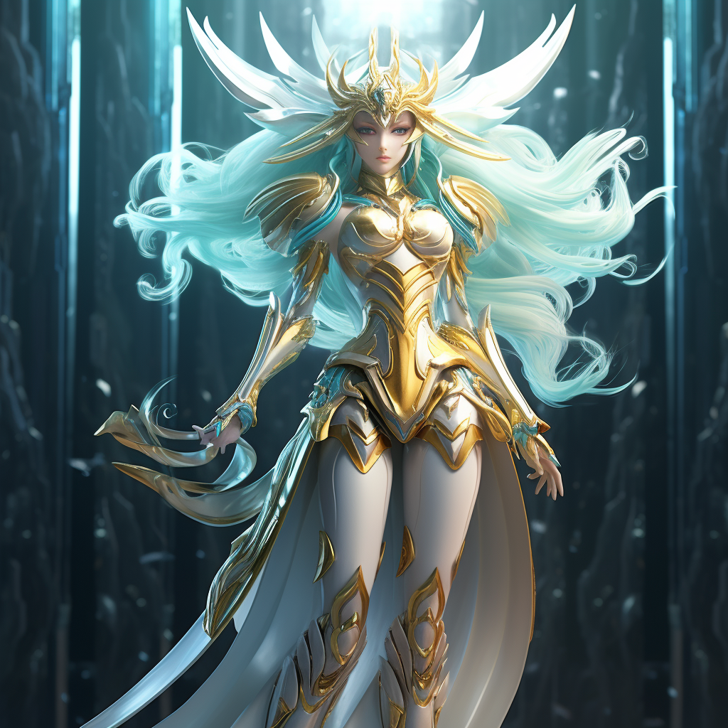 Pisces Saint Seiya female figure