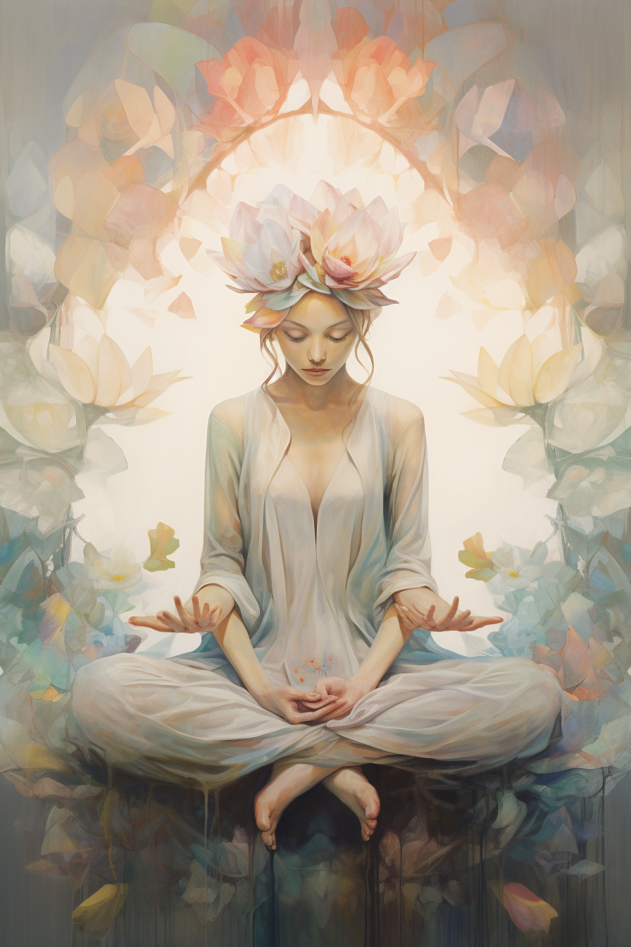 Feminine Mindfulness Art