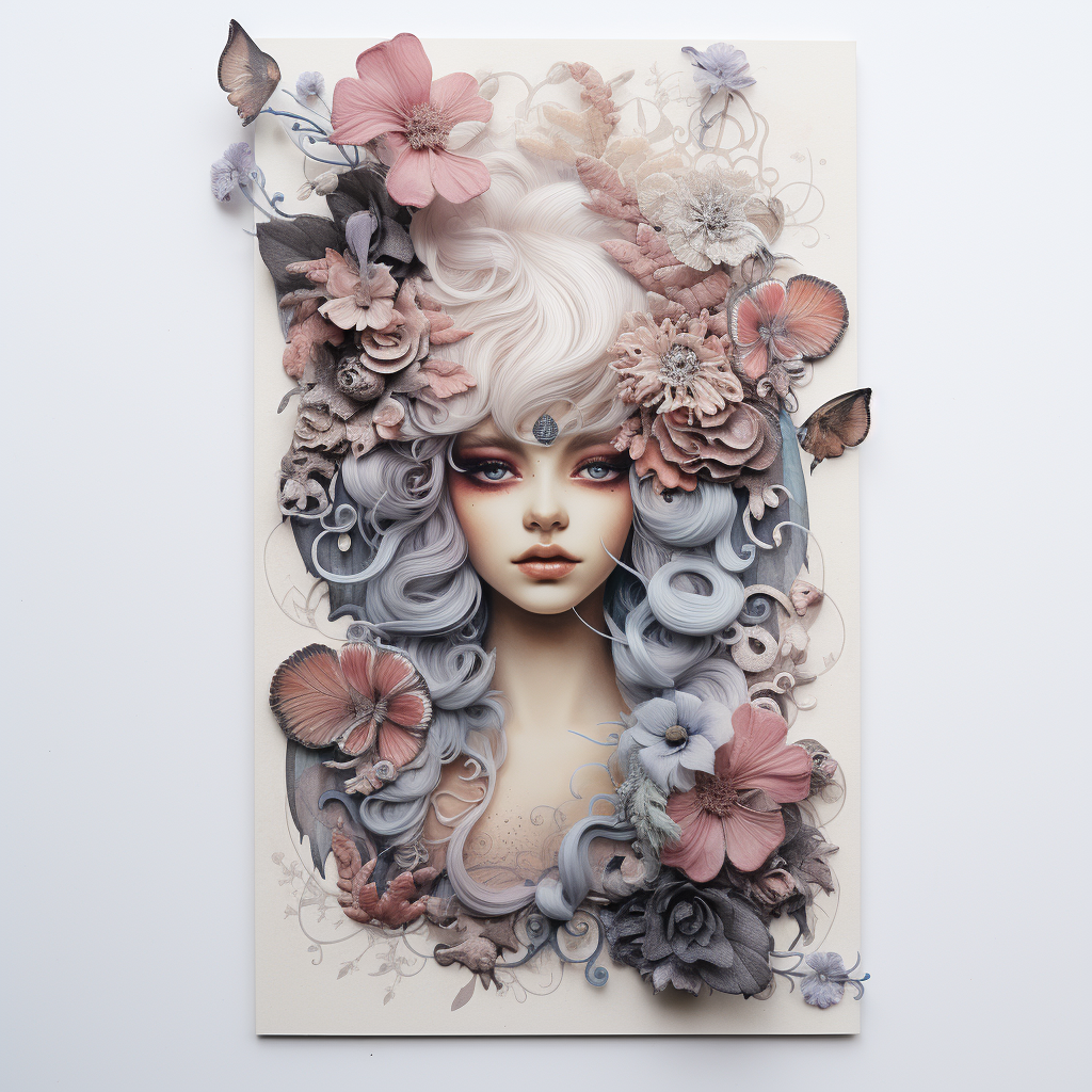 Beautiful and Feminine Card Design