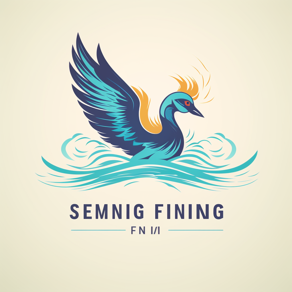 Logo of Fenix Swim School with Phoenix Bird