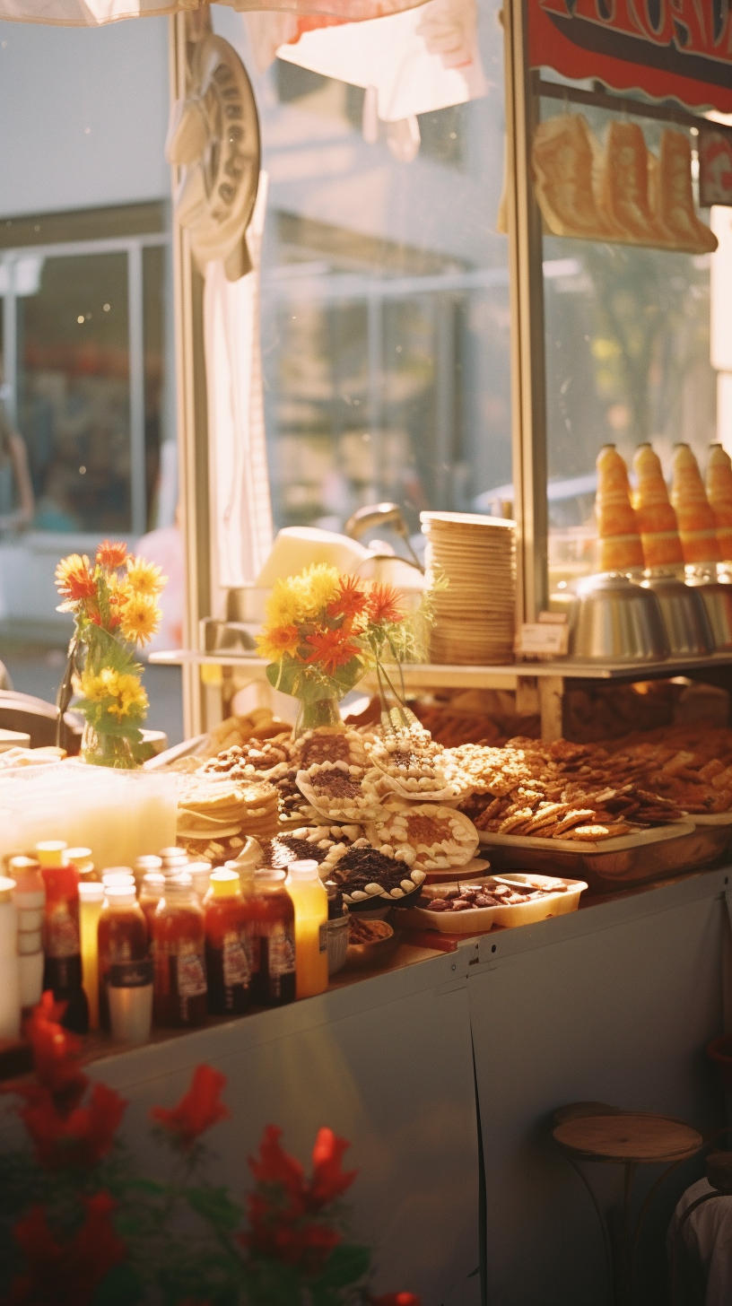 Festival Foods on Display