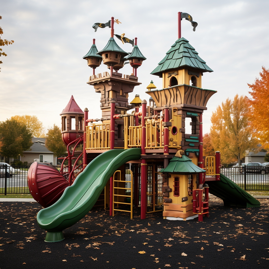 Imaginative Fiberglass Play Structures (max 6 words)