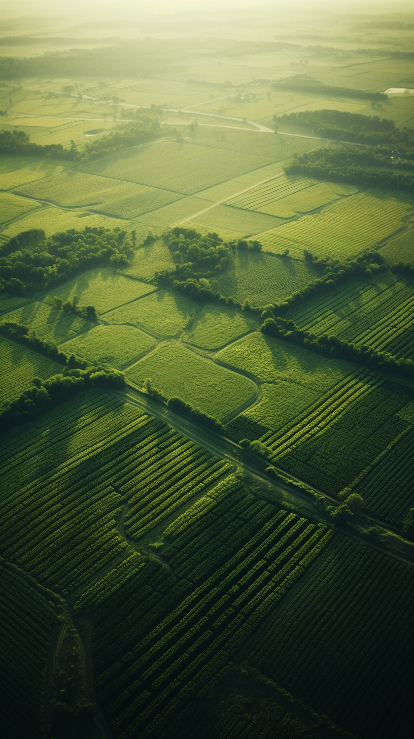 Beautiful field photography raw shot