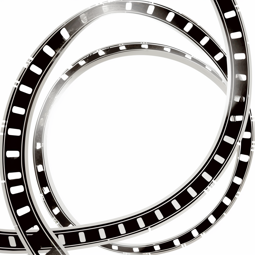 Film Borders Strip Frame Black Border