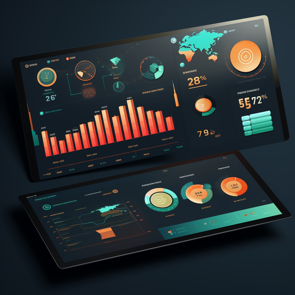 Finance GUI Illustration Image