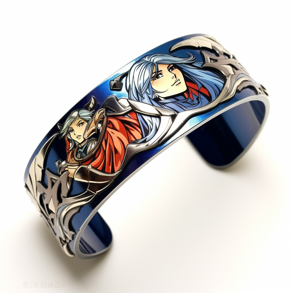 Cartoon arm cuff jewellery from Fire Emblem