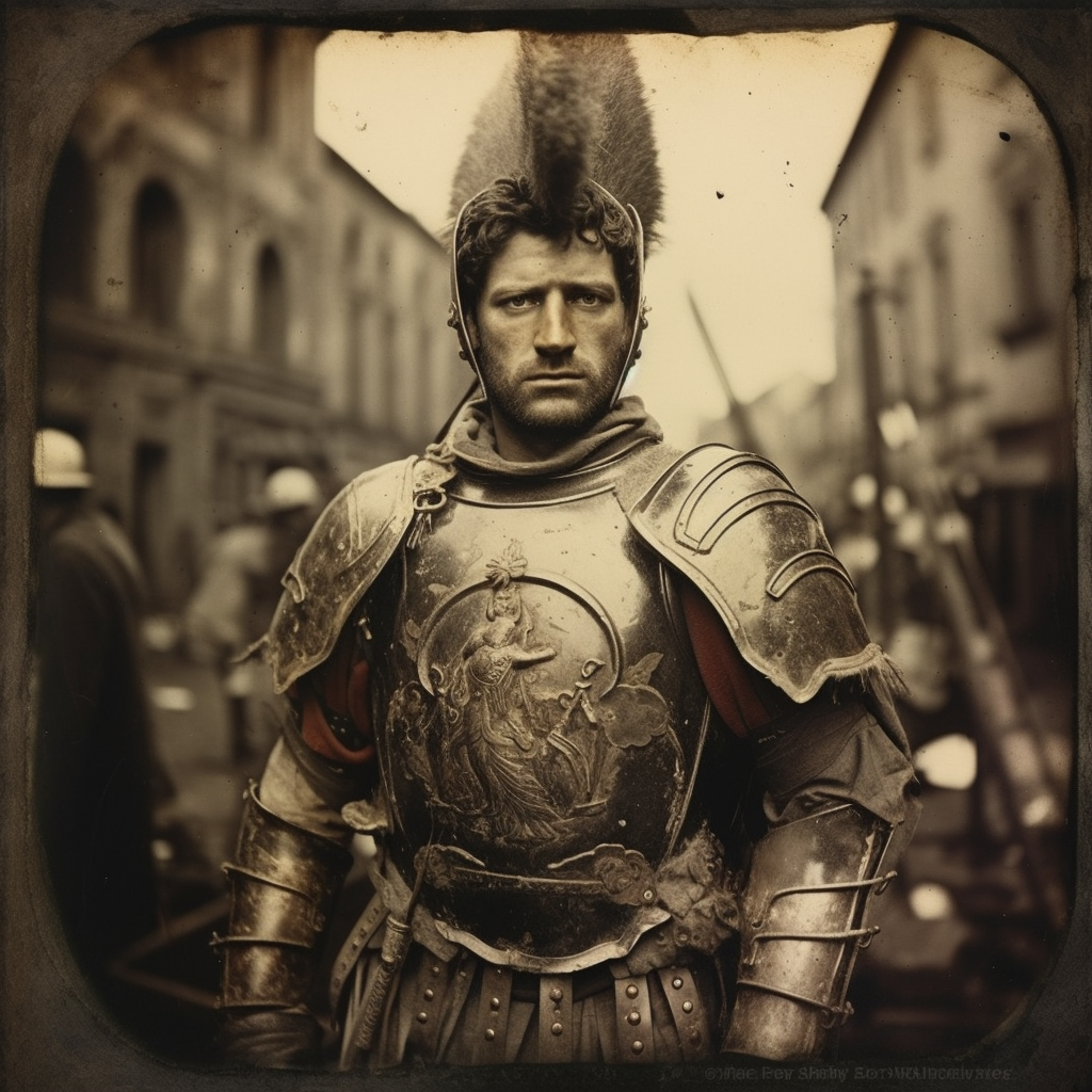 First Century Rome Daguerreotype Image