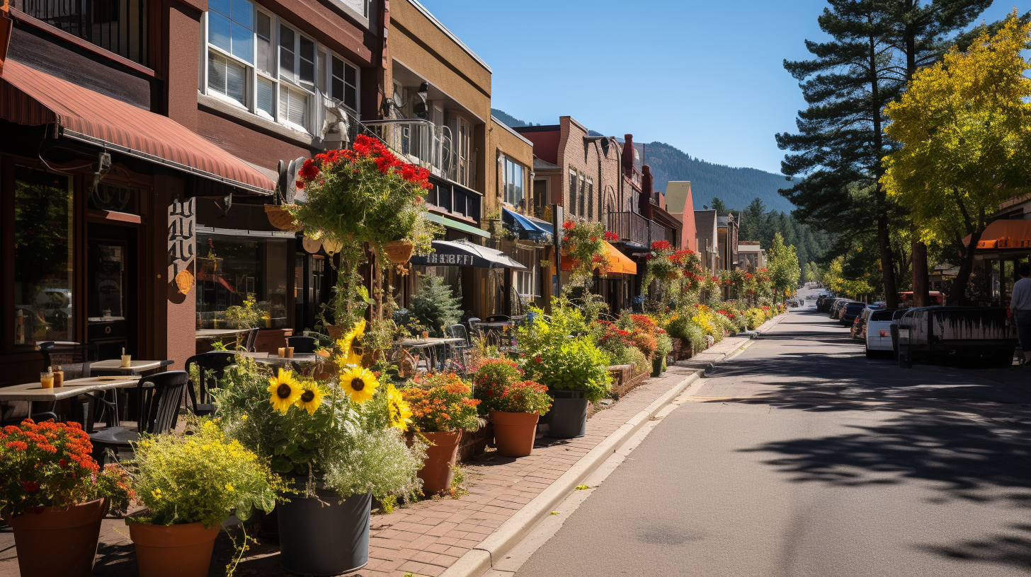 Cityscape of Flagstaff, Arizona