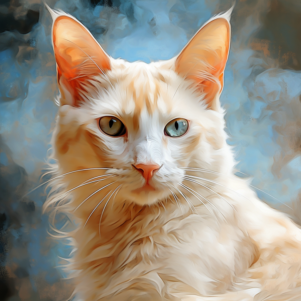 Adorable Flame Point Siamese Cat