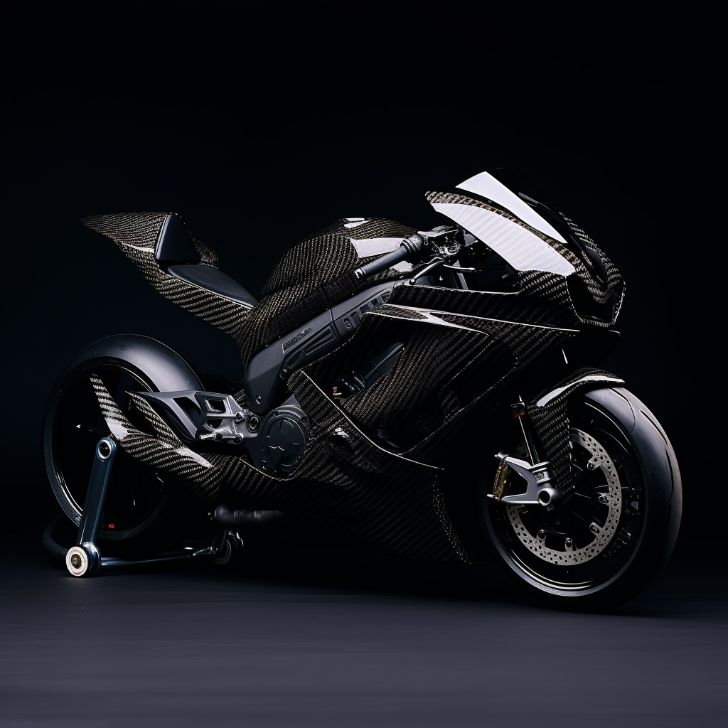 Carbon Fiber Panels Motorcycle