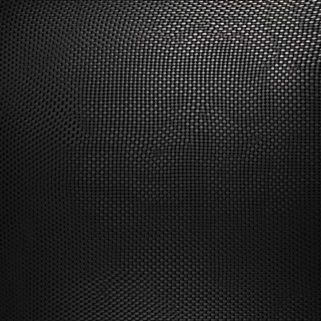 Dark mesh texture for design enhancement