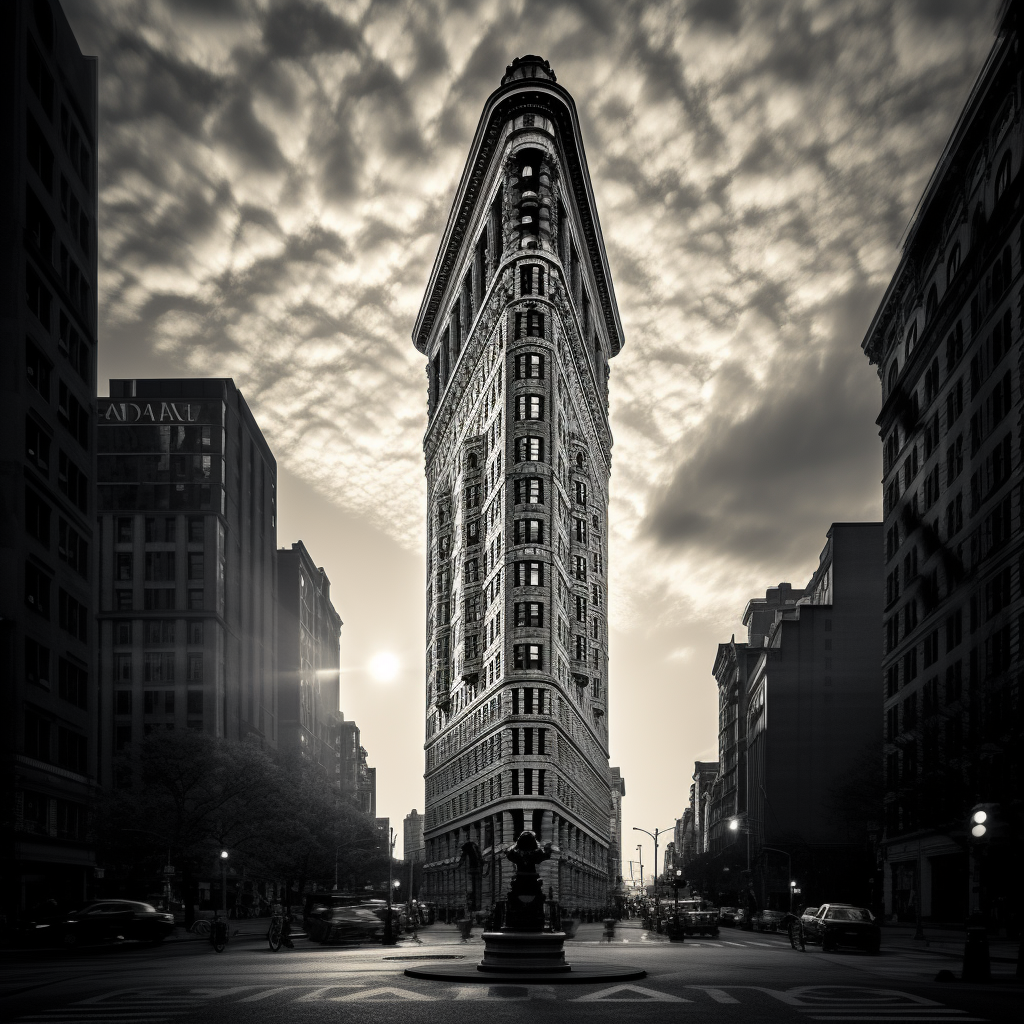 Flatiron Building in New York City