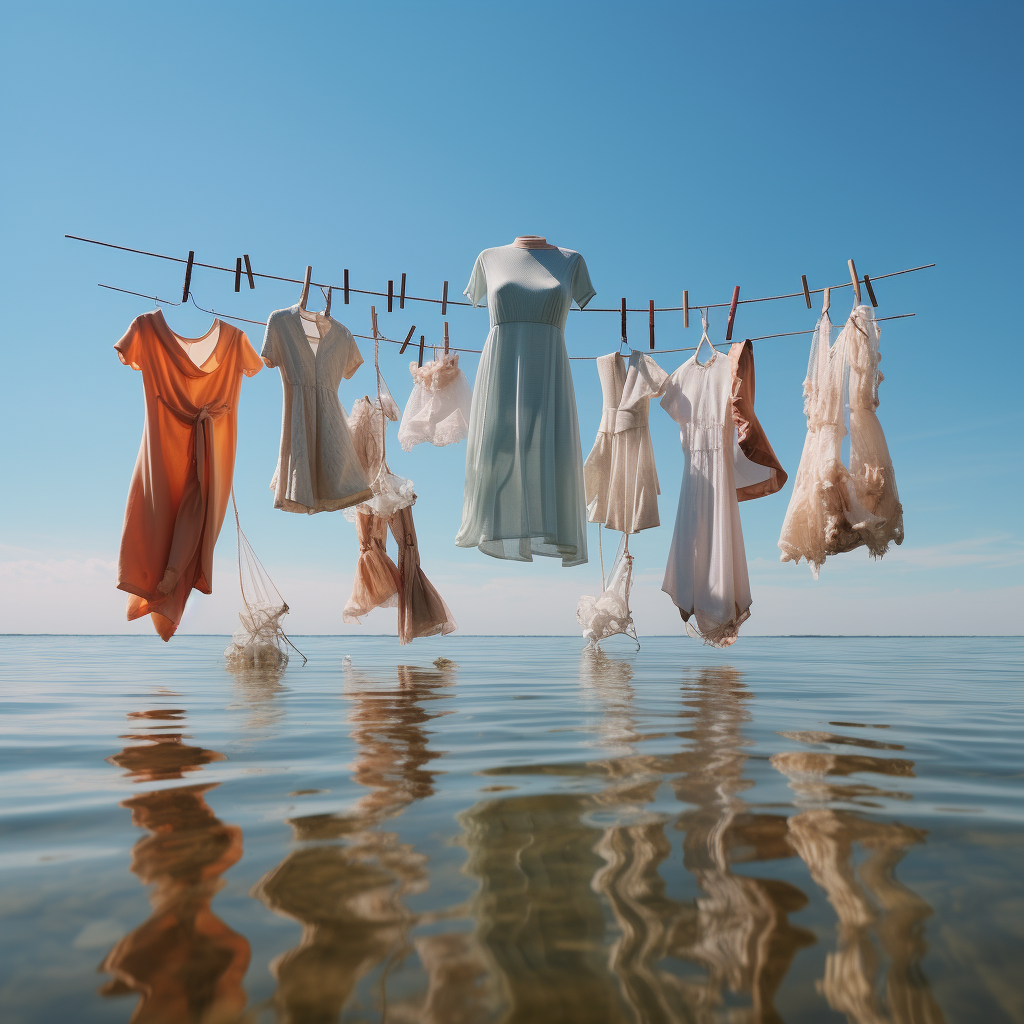 Beautiful Floating Clothes Captured