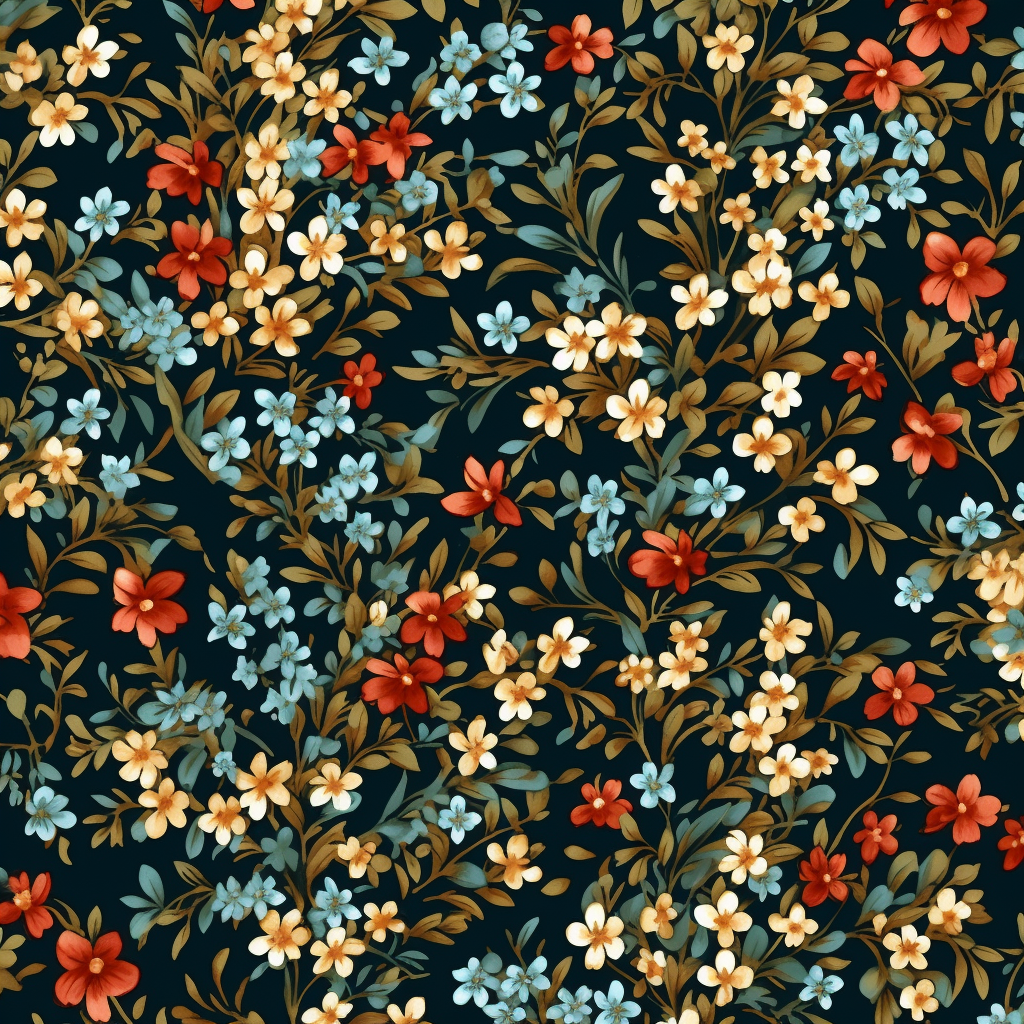 Floral Patterns for Design Creation