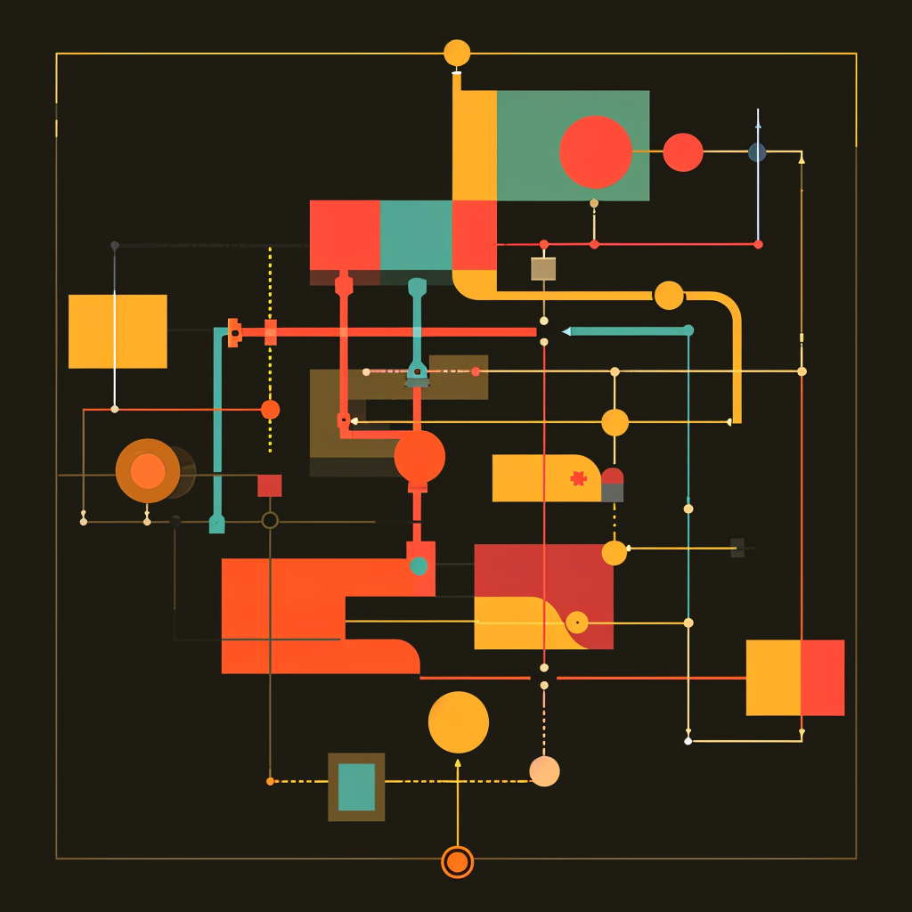 Flowchart design for enhanced visual communication