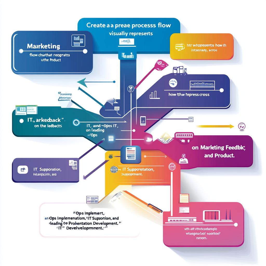 Flow chart showing Marketing Feedback Integration Process