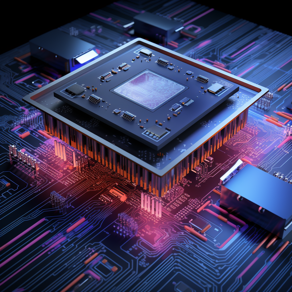 Illustration of Integrated Fluxonic Processors