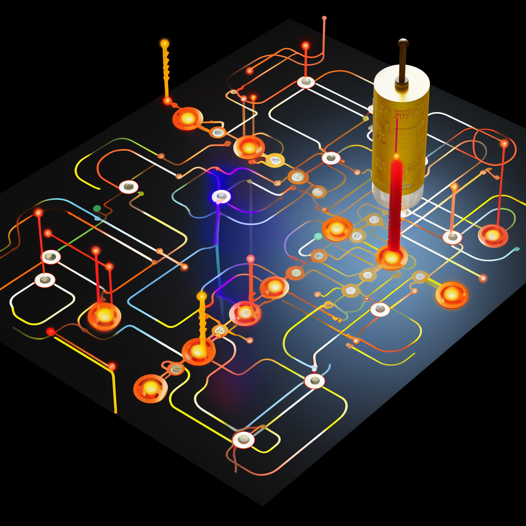 Visualization of Fluxonic Logic Gate