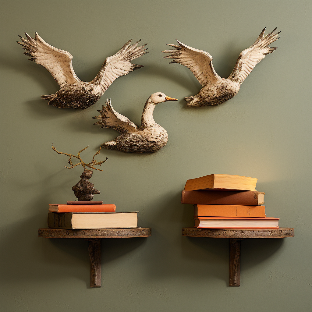 Flying Duck Books Wall Hanging Pottery