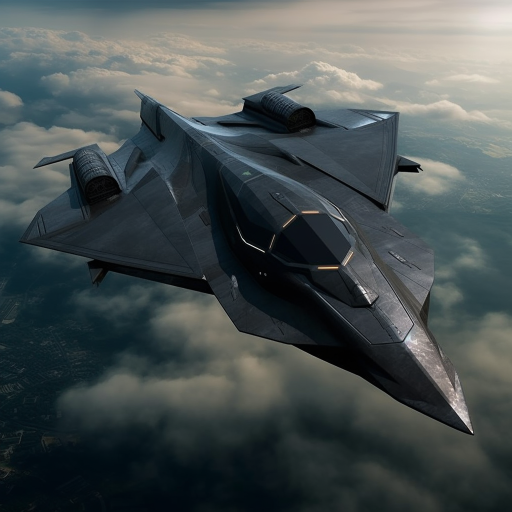 Flying Stealth Troop Transport Image