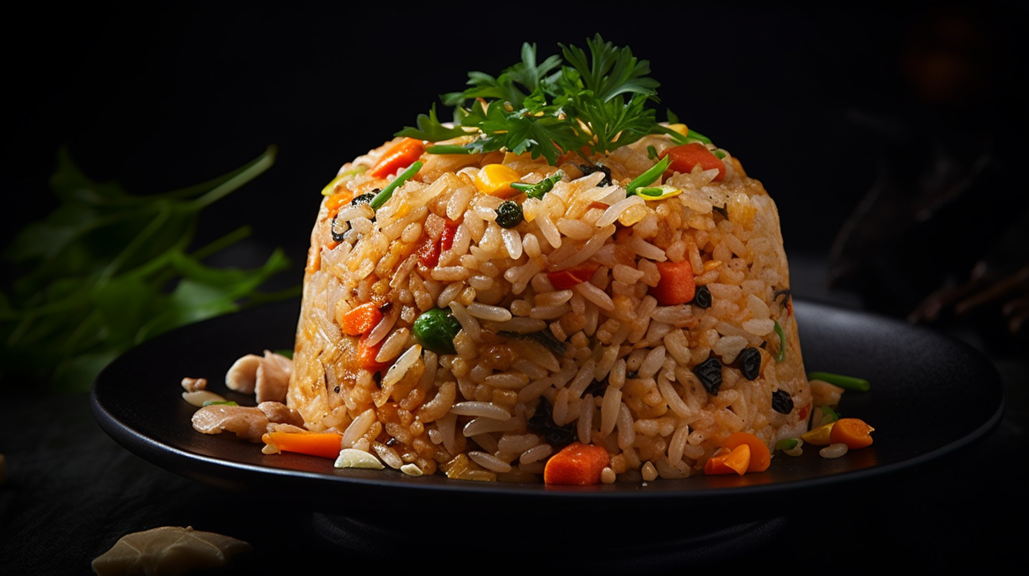 Thai Fried Rice in Luxurious Michelin Kitchen