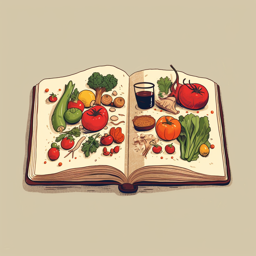 Graphic design for food education