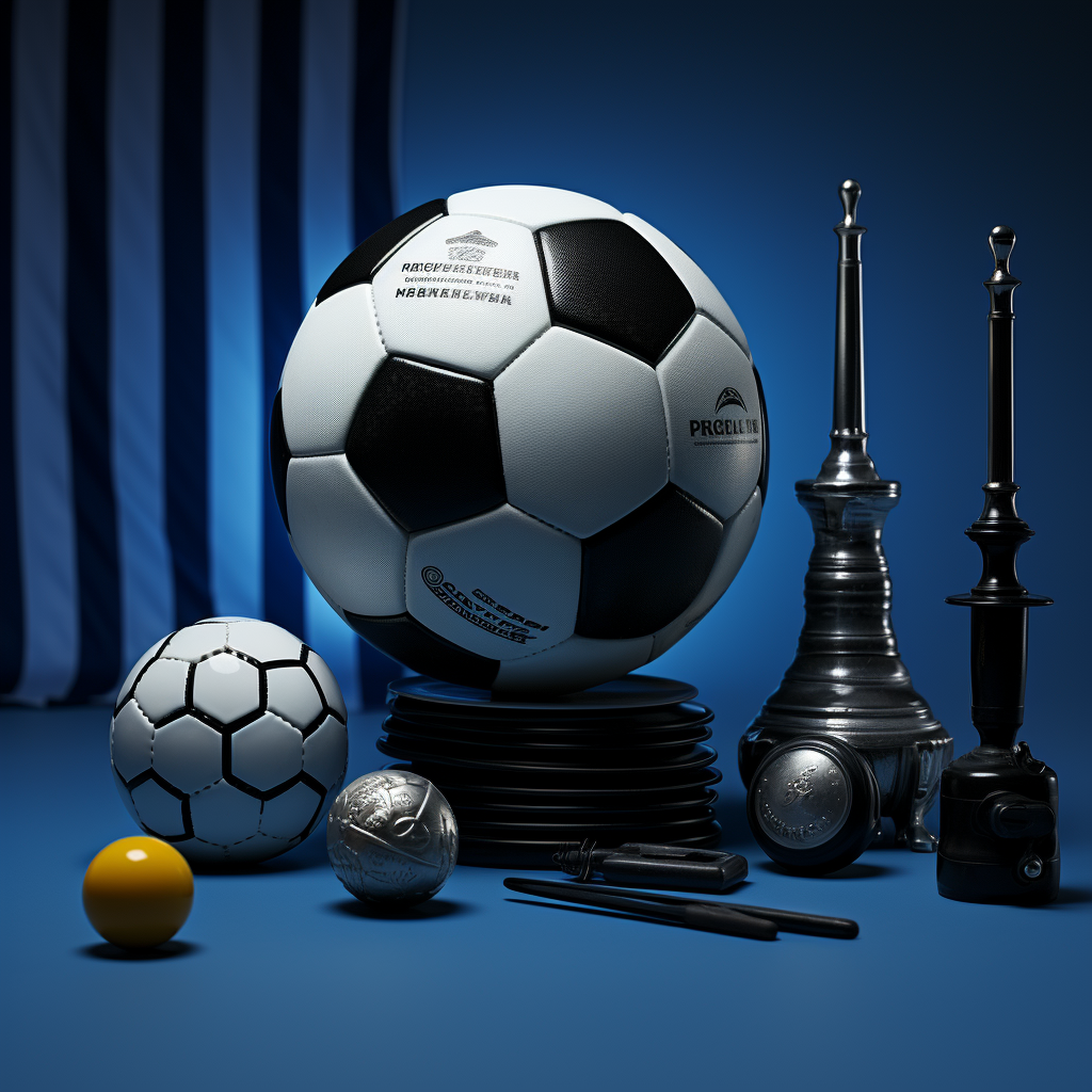 Image of football referee equipment