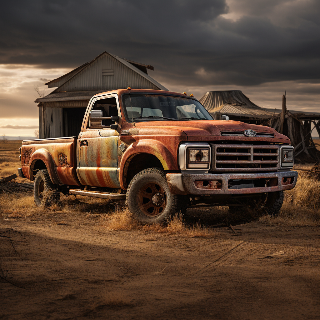 The Mighty Ford F350 Truck