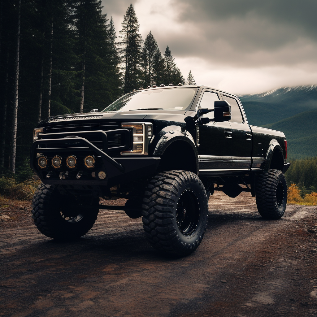 Strong Ford F350 Truck photo