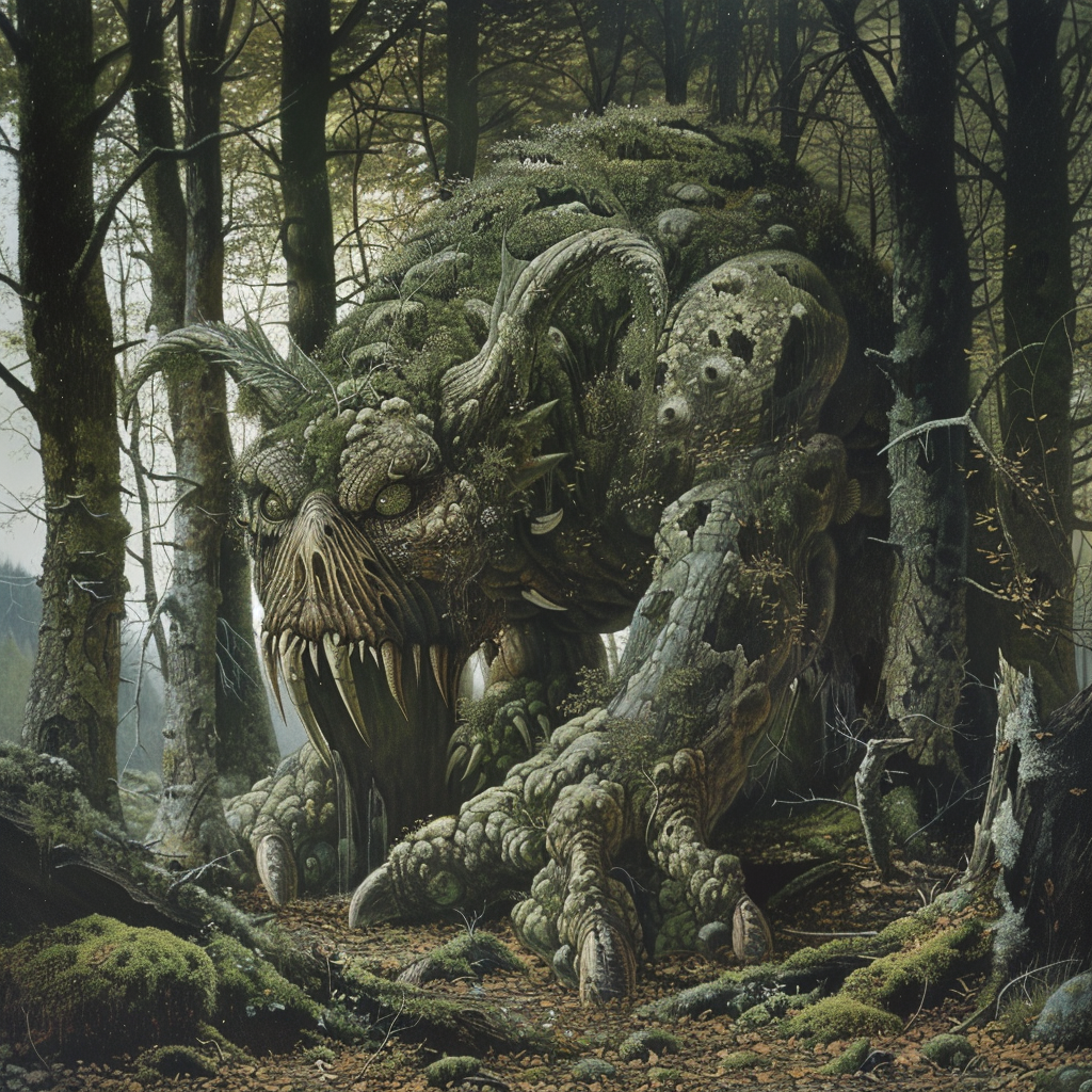 forest monster wood creature