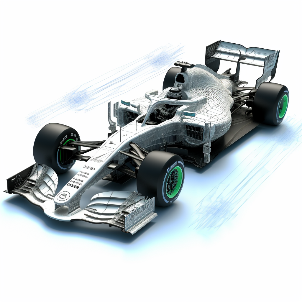 Airflow analysis of Formula One car