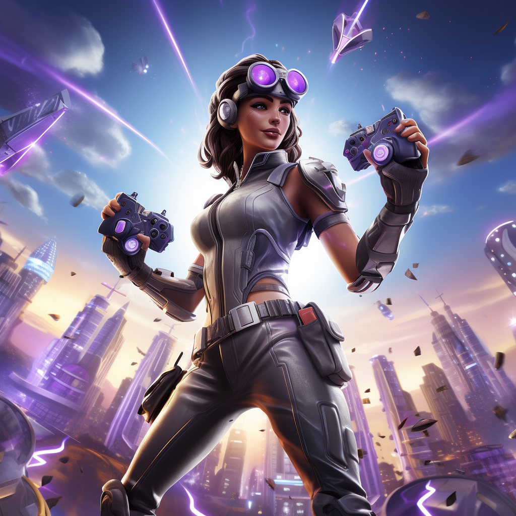 Fortnite Sparkle Specialist in Tilted Towers