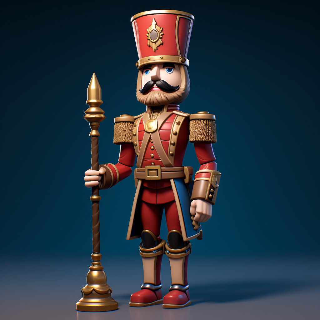 Wooden Nutcracker Soldier in Fortnite