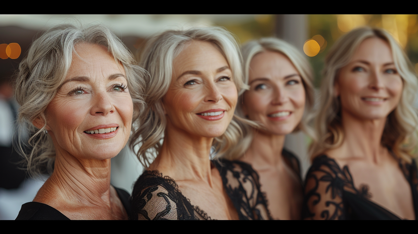 Four Nordic Women Chorus Line