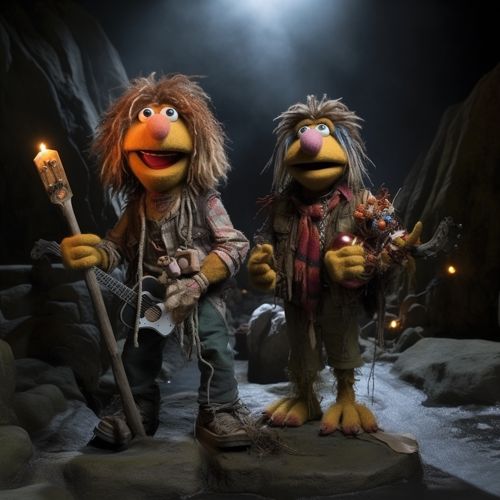 Unseen Fraggle Rock Puppets Image ?