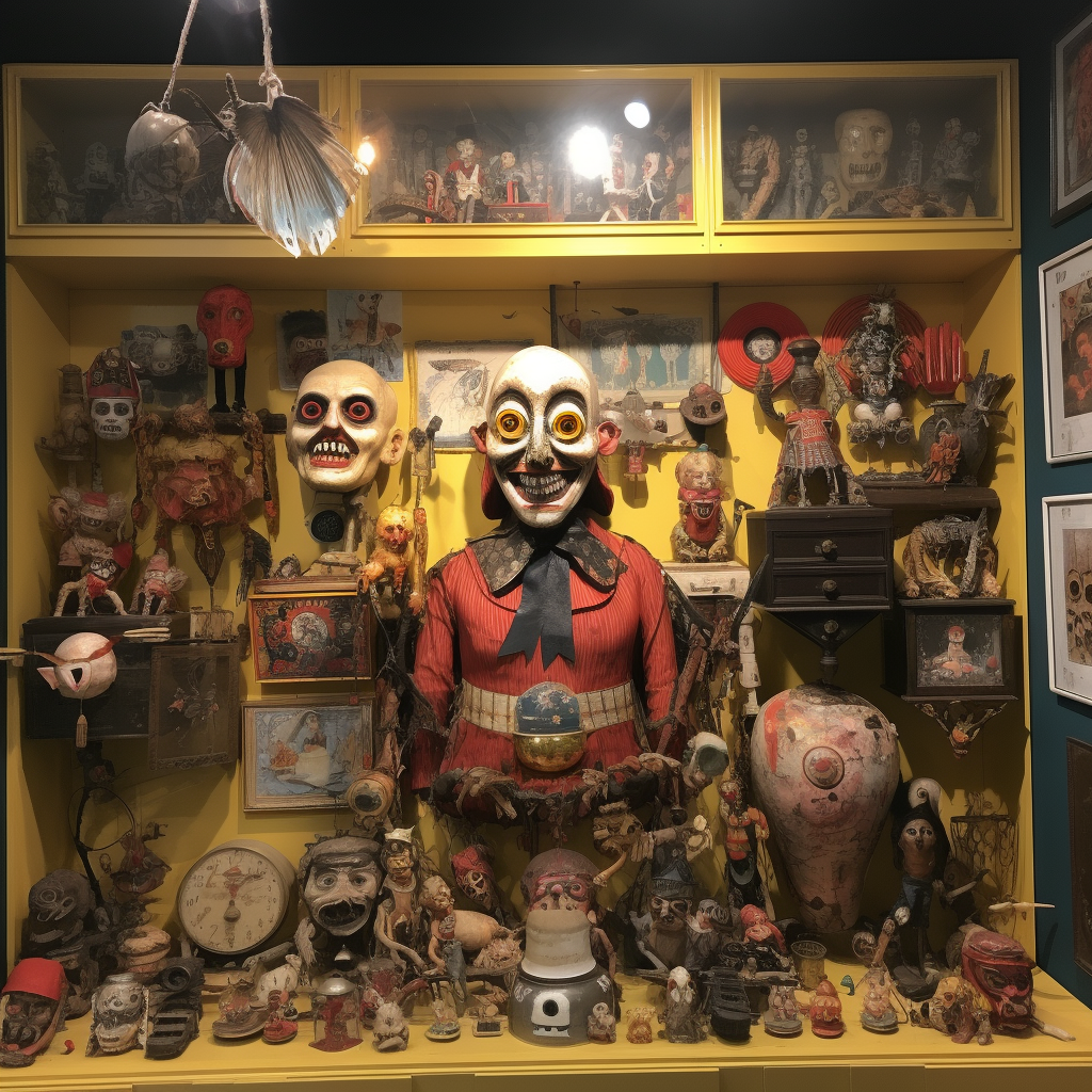 Freak Show Curiosity Display Exhibit