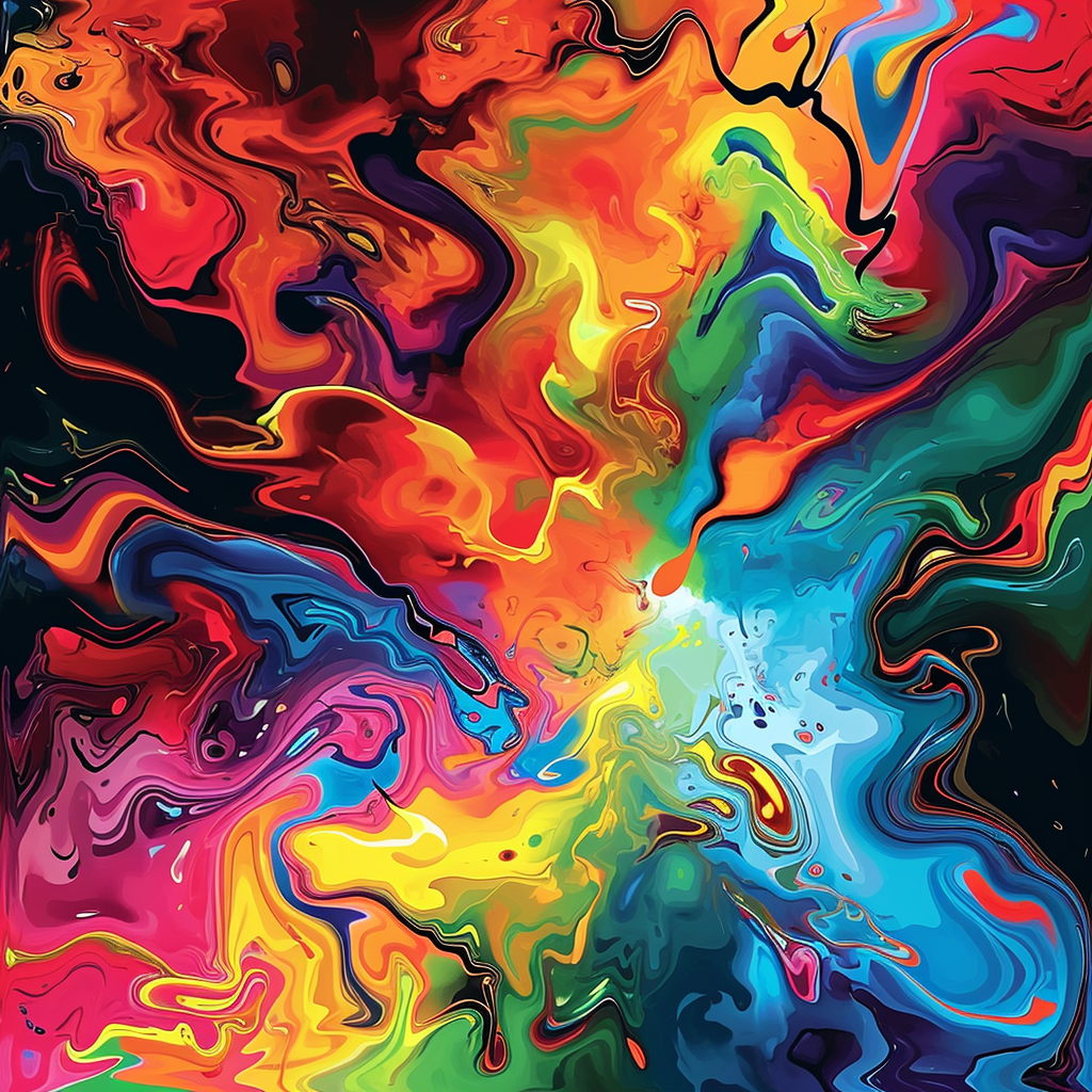 Colorful abstract artwork