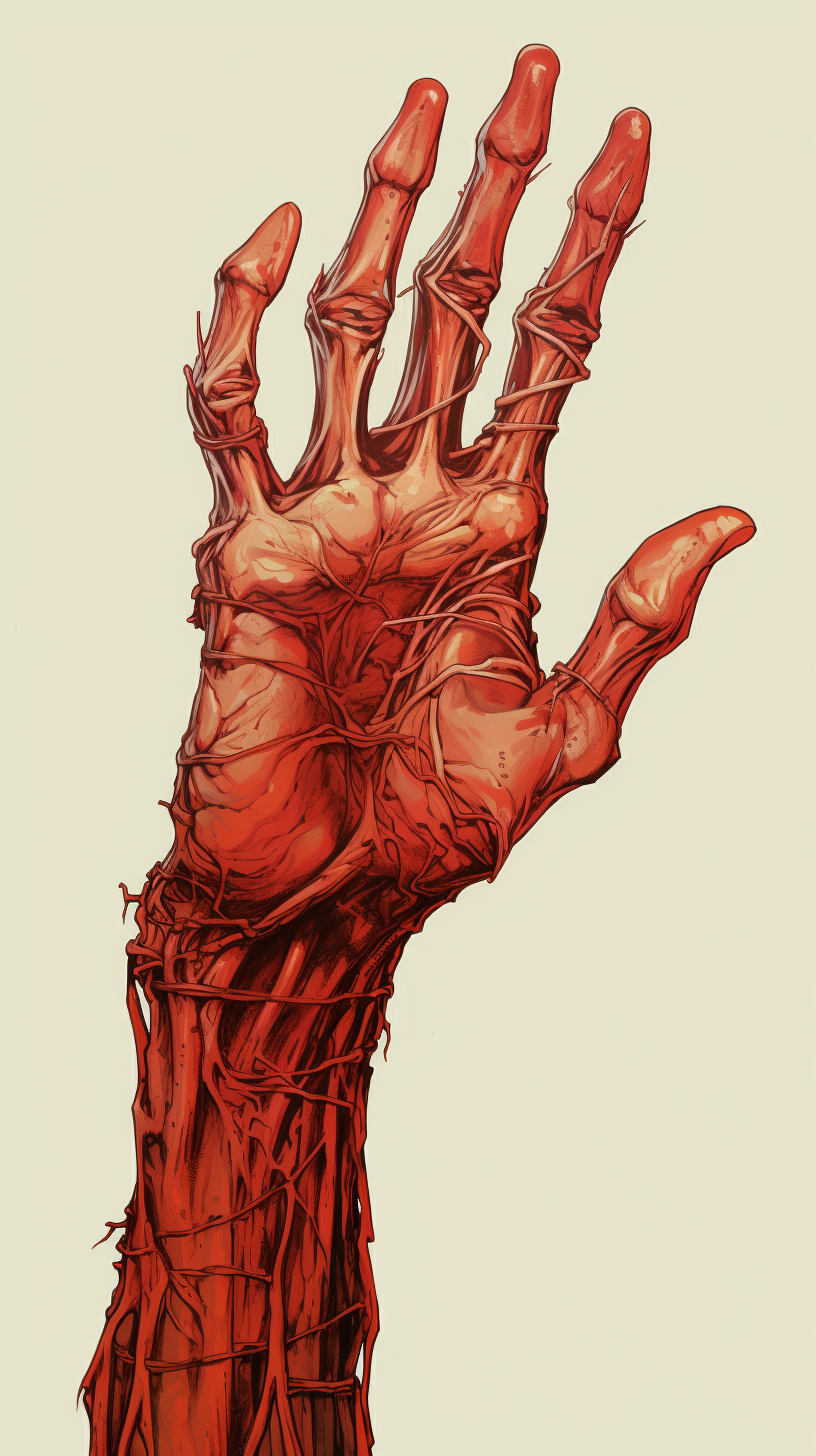 Freddy Krueger Cartoon Hand