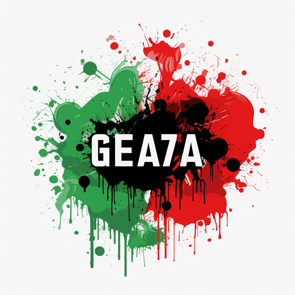 Free Gaza  text art