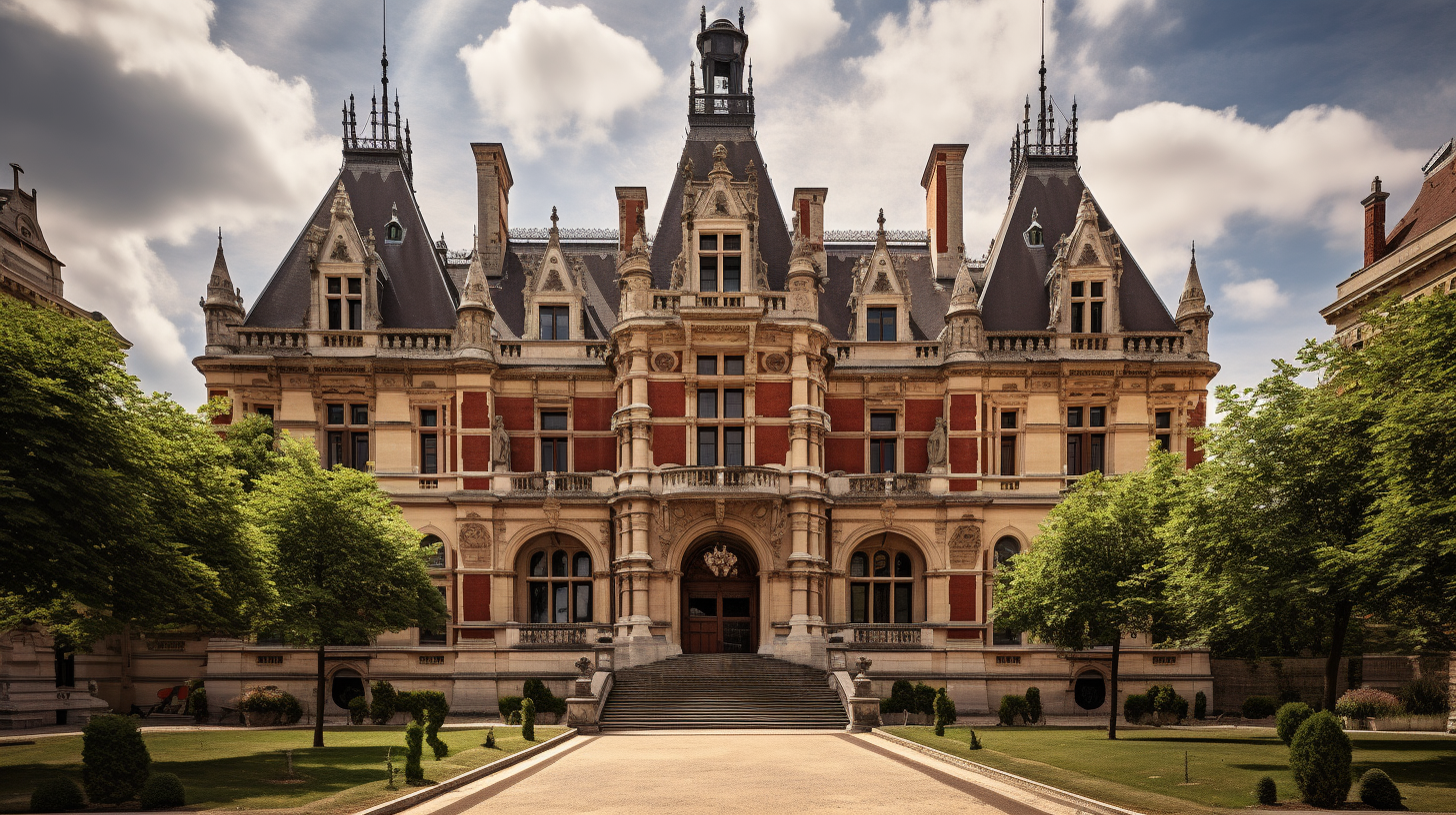 Courthouse in France for legal proceedings