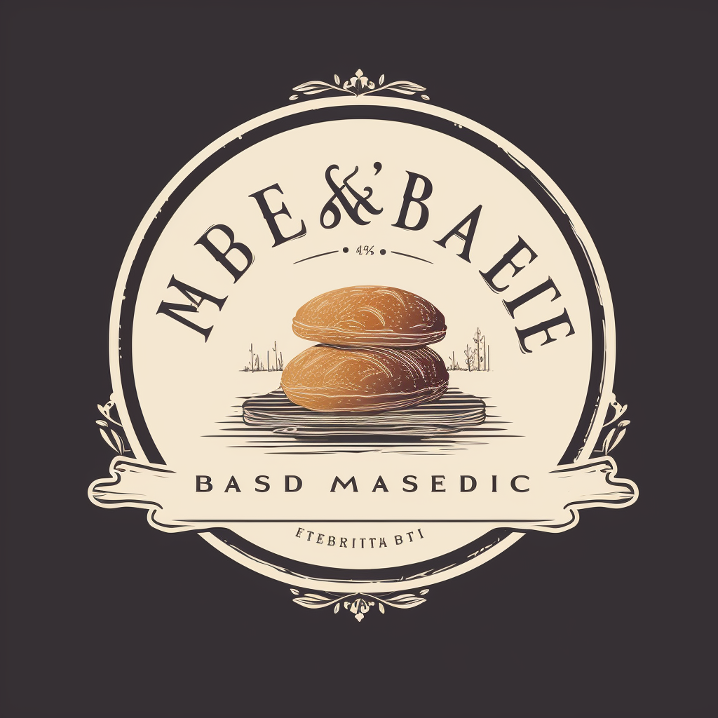 French Patisserie Logo with Meaning of Name  Mid